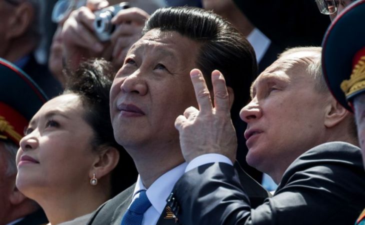 Путин последним прибыл на парад победы в Пекине