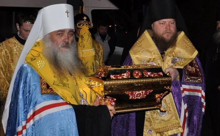 Мощи святого князя Владимира - Крестителя Руси прибыли в Барнаул - фото