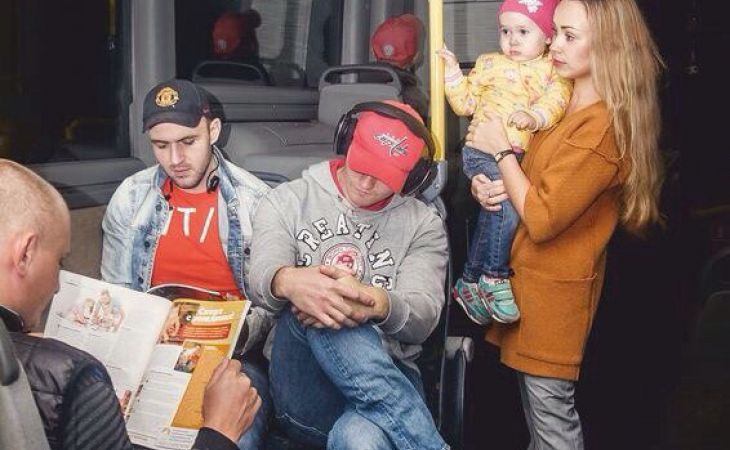 Социальная реклама появилась в общественном транспорте города Барнаула