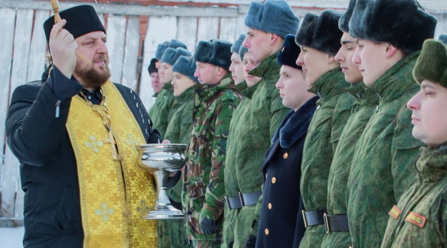 Алтайские призывники будут служить в армии "c Богом"