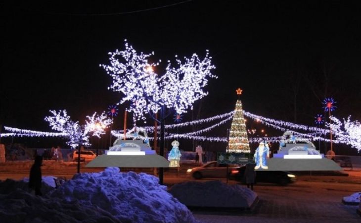 Жители Барнаула получат ледяной городок на площади Мира к 15 декабря