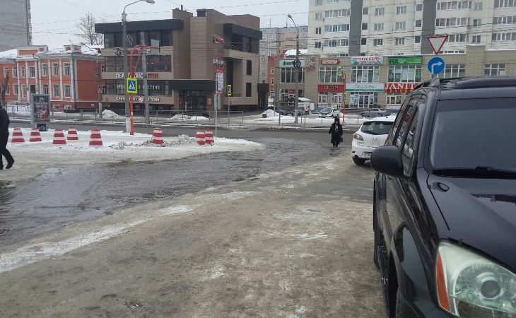 Коммунальная авария произошла в пятницу в Барнауле