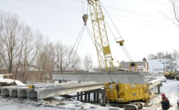 Реконструкцию моста через Барнаулку планируют закончить к осени