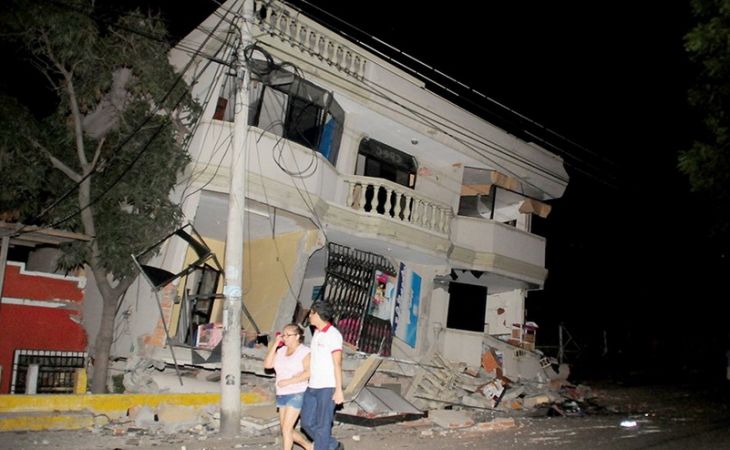 Число погибших в результате землетрясения в Эквадоре достигло 262 человек