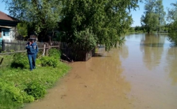 Вторая волна паводка привела к подтоплениям в Алтайском крае
