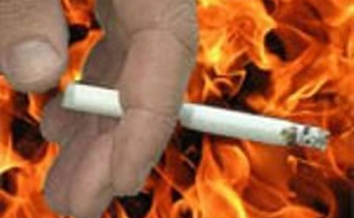 Из-за непотушенной сигареты при пожаре погибли двое жителей Алтайского края