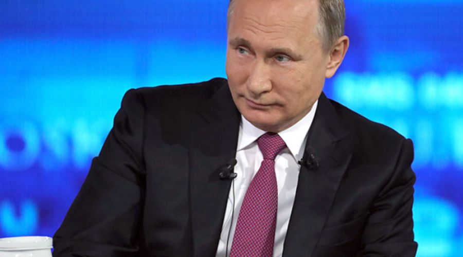 "Наше государство возглавляет Владимир Путин - сильная личность, грамотный политик и бесспорный лидер"