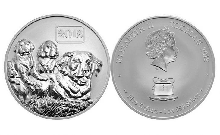 Барнаульцы смогут купить уникальные коллекционные монеты с лабрадорами в Россельхозбанке