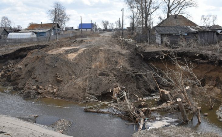76 объектов дорожной инфраструктуры пострадали от паводка в Алтайском крае