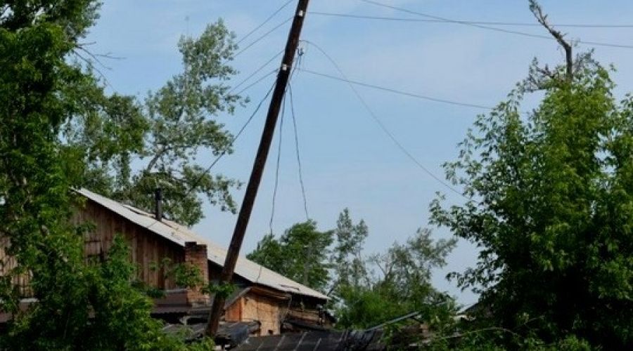 После урагана в Затоне построили новую элекролинию