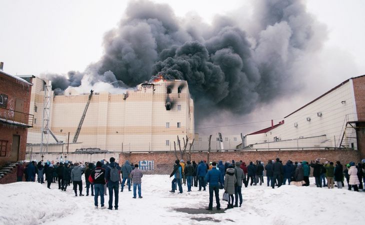 Эксперты назвали причину пожара в ТЦ "Зимняя вишня" в Кемерово
