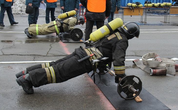 Алтайские пожарные будут соревноваться в кроссфите