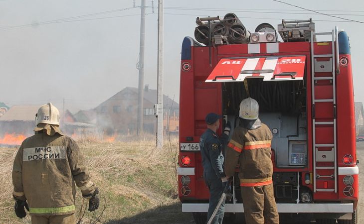 Майские праздники не прошли без обильных пожаров в Алтайском крае