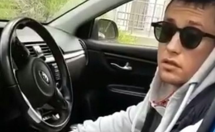 Звезда "Мажора" Павел Прилучный уснул в чужом автомобиле