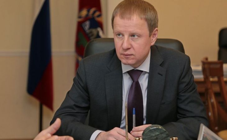 Губернатор Алтайского края Виктор Томенко участвует в совещании по реализации нацпроектов
