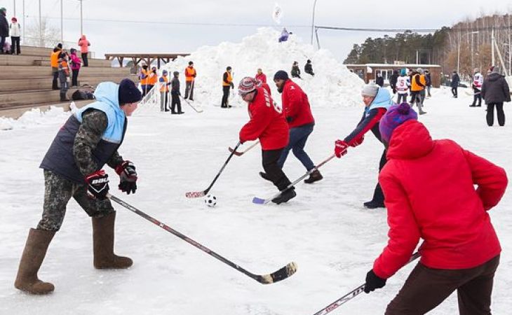 Всероссийский флешмоб по дворовому хоккею пройдёт в Алтайском крае
